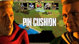 Im uploading every game of AOE2 I play until I die in 4K  384 Pin Cushion [upl. by Epolulot827]