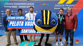 ¡Pelota Vasca Medallista Panamericana [upl. by Nonnair]