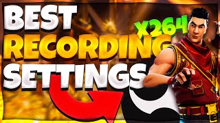 Best OBS Recording Settings For Low End PC l 2021 l X264 Tutorial [upl. by Hultin]