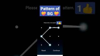 pattern of BG love💝💝💝lockscreen pattern [upl. by Okim]