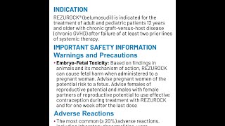 Indication and Important Safety Information [upl. by Eiramait]