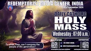 Catholic Holy Mass  18th September 2024  Wednesday [upl. by Eneloc]