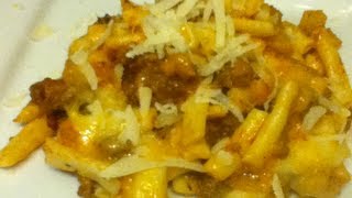 Low Carb Macaroni And Sausage Casserole Recipe [upl. by Aurea986]