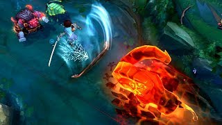 ORNN ULT vs Yasuo WINDWALL amp Braum UNBREAKABLE [upl. by Yrffoeg233]