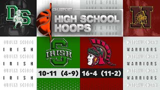 Dublin Scioto  Westerville North OCC Boys Basketball [upl. by Yennek]