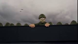 World War 2 D Day Claymation online video cutter com [upl. by Brandt]