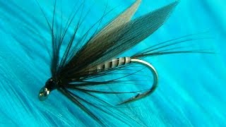 Tying an Autumn Dun Wet Fly with Davie McPhail [upl. by Esiuqram]