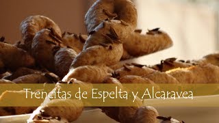 PALITOS DE PAN DE ESPELTA Y ALCARAVEA [upl. by Doughman]