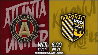 Atlanta United Academy v Kalonji ProProfile  UPSL GEORGIA Premier Division  November 15 2023 [upl. by Leonard]