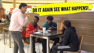 Eating Peoples Food Prank in Memphis [upl. by Neffets]