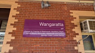 Wangaratta Railway Station 11th October 2022 [upl. by Cormac]