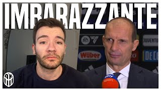 UN ALLEGRI FINITO INTERVISTA e litigio IMBARAZZANTE post GENOA [upl. by Sweeney724]