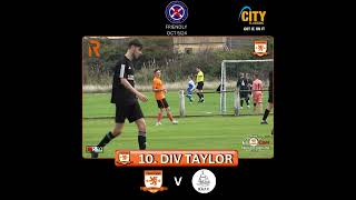 DIV TAYLOR V ROYAL ALBERT FC FRIENDLY OCT 24 [upl. by Danyluk]