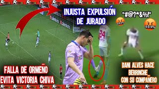 Injusta Expulsión a Jurado TERRIBLE Falla de Ormeño Dani Alves Berrinche en América Pumas Cruda J8 [upl. by Abil974]