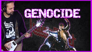 🎸Judas Priest  Genocide FULL COVER instrumental Unleashed in the East version [upl. by Angell]