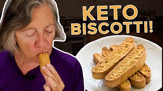 How to Make Keto Anisette Biscotti [upl. by Alleahcim]