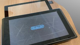 Replace Nintendo Switch Broken LCD Digitizer and or Scratched Touch Screen Complete [upl. by Orose]