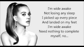 Katy Perry  Wide Awake Lyrics [upl. by Dorraj691]