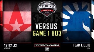 LIQUID vs ASTRALIS FULL MATCH  GAME 1 BO3  NEW CHAMPIONS DAY 2  STARLADDER BERLIN MAJOR 2019 [upl. by Nelo]