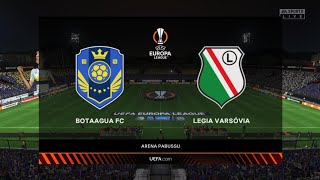 Botaagua x Legia Varsóvia  Fase de Grupos [upl. by Yebloc]