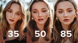 What lens should you buy 35mm vs 50mm vs 85mm [upl. by Podvin]