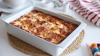 LASAGNE AL FORNO ECCEZIONALI con ragù vegetariano  ricetta classica con tutti i trucchi e segreti [upl. by Amalie20]