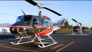 Bell 205  UH1H Huey US Forest Service quotHELITACKquot H530 High Skids Helicopter N502HQ [upl. by Kessiah686]