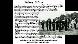 National Anthem NY Regimental Fife amp Drum Band [upl. by Elish116]