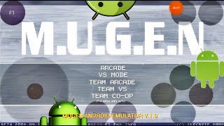 Mugen Android Emulator v10 2018  by Diogo Studios Mugen [upl. by Launame250]