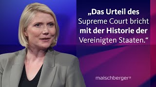 Cathryn Clüver Ashbrook und Nadja Atwal über das USTVDuell und das ImmunitätsUrteil maischberger [upl. by Arej]