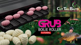 GRUB BOILIE ROLLER TutorialA perfect carp fishing hook bait [upl. by Eenad]