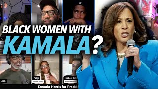 Black Woman Admits quotIm Voting For Kamala Harris Just Because Shes a Black Womanquot Anton Loses It [upl. by Lliw]