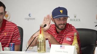 United StatesTeam Sunday WINNERS Press Conference 2022 Presidents Cup [upl. by Llenhoj793]