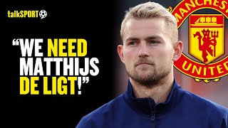 Jay Motty URGES Man United To SIGN Matthijs De Ligt To COPE With INJURY WOES At The Club 👀🔥 [upl. by Marna]