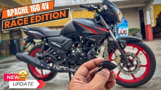 New Tvs Apache RTR 160 2V Race Edition  2024 Tvs Apache RTR 160 2V Racing Edition tvsapachertr160 [upl. by Hoye]