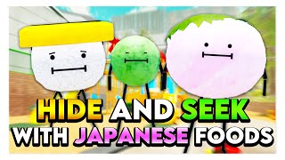 Roblox SECRET STAYCATION HIDE amp SEEK WITH JAPANESE FOODS 🍣 [upl. by Willms]