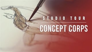 Sideshow Collectibles Studio Tour Concept Corps Part 2 [upl. by Laktasic]