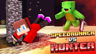 JJ and Mikey Music  Speedrunner vs Hunter Official Song Clip Video [upl. by Eilagam]