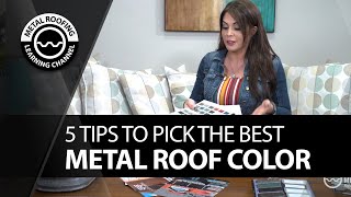 What Paint is Best for Your Metal Roof PVDF vs SMP [upl. by Danieu]