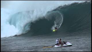 Dave Wassel at Cloudbreak  Ride of the Year Award Nominee  Billabong XXL Big Wave Awards 2013 [upl. by Lipski]