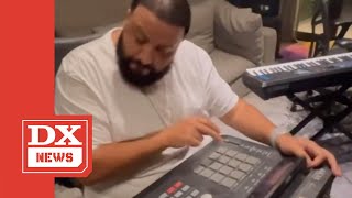 DJ Khaled Tries Actually Producing A Beat amp Gets Roasted By Internet [upl. by Neda]