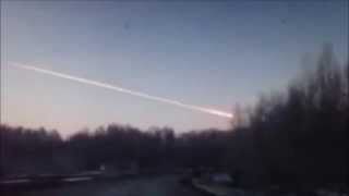 Meteoriteneinschlag in Russland Live 15022013 [upl. by Nahamas]