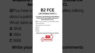 B2 First FCE Listening Practice Test 2024  Part 1 b2firstlisteningtests learningenglish fce [upl. by Eimrots107]