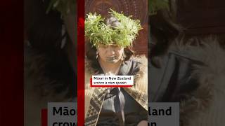 New Māori queen crowned in New Zealand Māori NewZealand BBCNews [upl. by Ahsiryt415]