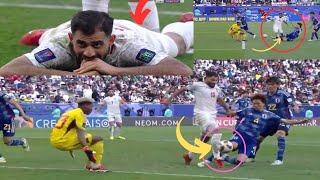 Iran PENALTY In 906 vs Japan In Asian Cup After a RECKLES FOUL On Alireza Jahanbakhsh Iran vs Japan [upl. by Siusan929]