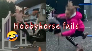 Hobbyhorse fails amp falls part 4😂  hobbyhorsingde [upl. by Shaper]