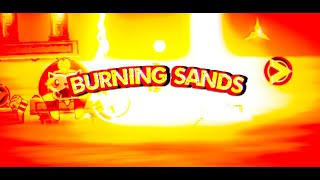 Burning Sands 100 By TeamTCM  Geometry dash WEEKLY [upl. by Nemsaj]