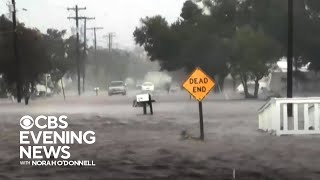 Francine batters Louisiana with flooding and power outages [upl. by Tabby808]