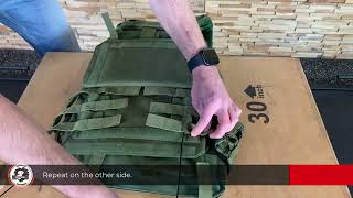 Crossmaxx® Tactical Vest  How to adjust [upl. by Moazami]