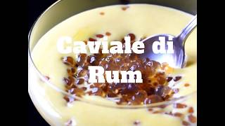 Stupisci i tuoi ospiti con questo caviale al rum Ricetta di gastronomia molecolare [upl. by Caravette]